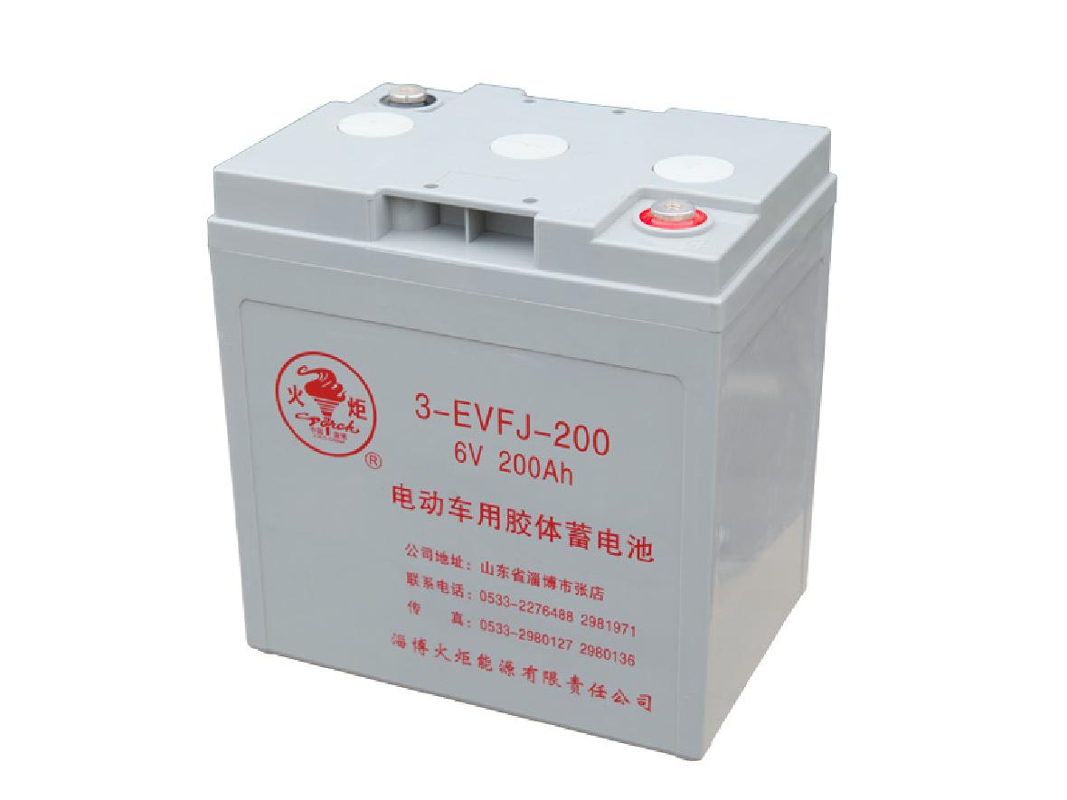 火炬3-EVFJ-200电动车蓄电池